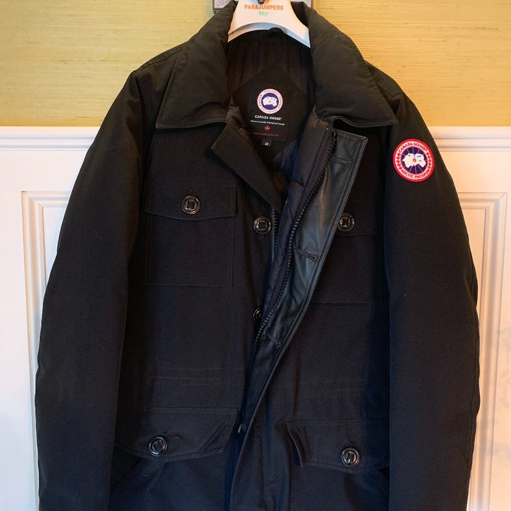 Men's Canada Goose Black Expedition L - LIKE NEW